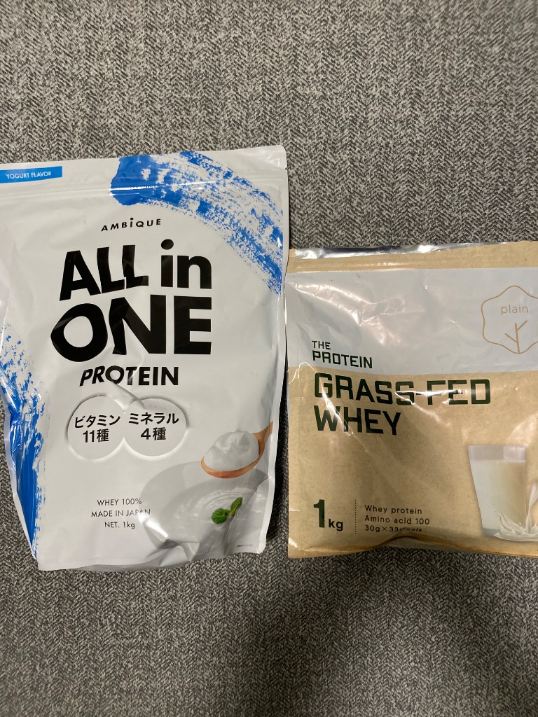 AMBIQUEプロテイン＋GRASS-FED WHEYプロテイン